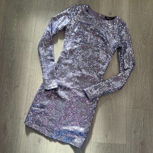 ReVamped Sequin Dress (Purple)